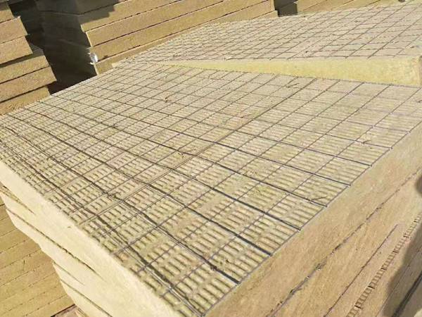 工厂外墙焊单面钢网岩棉板双面焊钢网岩棉板价格